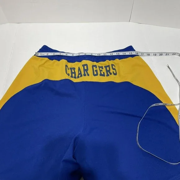 Vintage Chargers Shorts Blue/Yellow Large, Dodger, Drawstring, USA - Picture 8 of 11